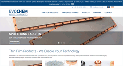 Desktop Screenshot of evo-chem.de